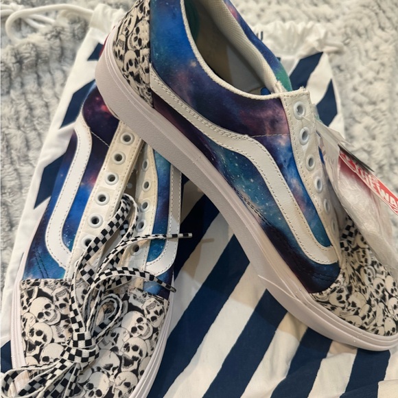 Vans Custom Galaxy Colorway Foamposite One - Unisex Size W12 M10.5 - Picture 10 of 15